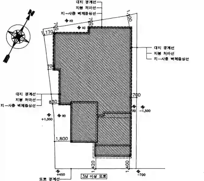 형제빌라 배치도 이미지